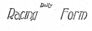 DAILY RACING FORM trademark