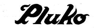 PLUKO trademark