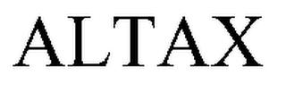 ALTAX trademark