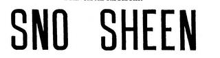 SNO SHEEN trademark