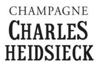 CHARLES HEIDSIECK CHAMPAGNE REIMS FINESTEXTRA QUALITY VINTAGE 1923 CHARLES HEIDSIECK REIMS FINEST EXTRA QTY. EXTRA DRY BY APPOINTMENT TO H.M. KING GEORGE V 1923 VINTAGE trademark