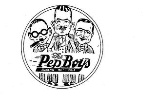 THE PEP BOYS MANNY MOE JACK trademark