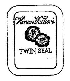 HIRAM WALKER'S TWIN SEAL trademark