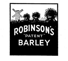 ROBINSON'S "PATENT" BARLEY trademark