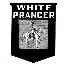 WHITE PRANCER trademark