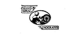 HAND SPUN CHOCOLATES trademark