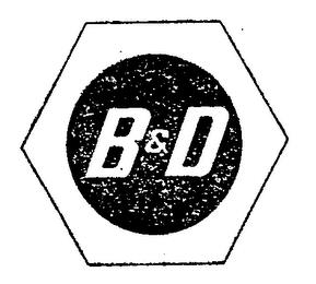 B & D trademark