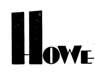 HOWE trademark