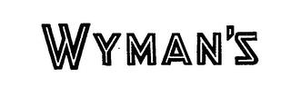 WYMAN'S trademark