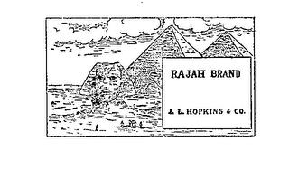 RAJAH BRAND J.L. HOPKINS & CO. trademark