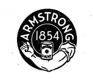 ARMSTRONG 1854 ARMSTRONG PAINT trademark