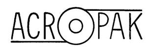 ACROPAK trademark