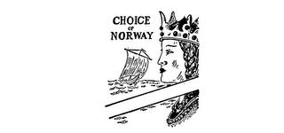 CHOICE OF NORWAY trademark