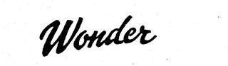 WONDER trademark