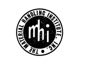 MHI-THE MATERIAL HANDLING INSTITUTE, INC. trademark