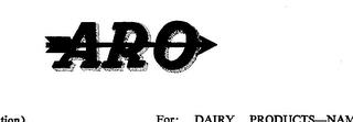 ARO trademark