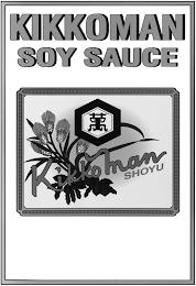 KIKKOMAN SOY SAUCE KIKKOMAN SHOYU trademark