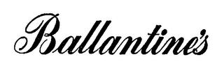 BALLANTINE'S trademark