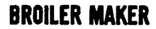 BROILER MAKER trademark