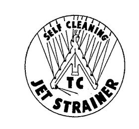 TC SELF CLEANING JET STRAINER trademark