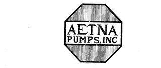 AETNA PUMPS, INC trademark