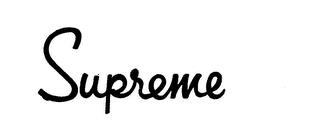 SUPREME trademark