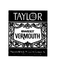 TAYLOR SWEET VERMOUTH trademark