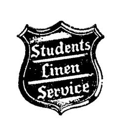 STUDENTS LINEN SERVICE trademark