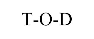 T-O-D trademark