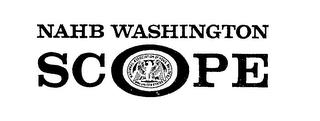 NAHB WASHINGTON SCOPE trademark