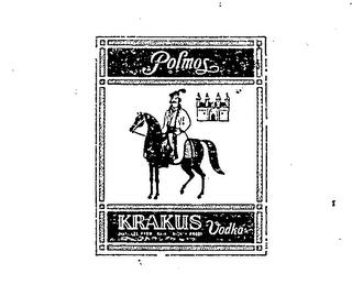 POLMOS KRAKUS VODKA trademark