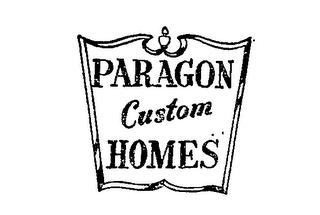 PARAGON CUSTOM HOMES trademark