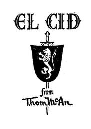 EL CID FROM THOM MCAN trademark