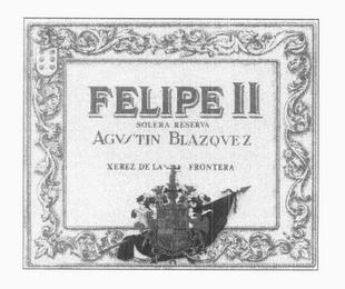 FELIPE II SOLERA SPECIAL AUGUSTIN BLAZQUEZ trademark