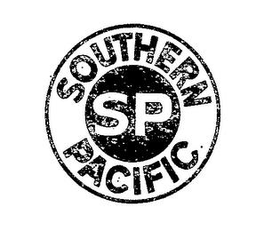 SP SOUTHERN PACIFIC trademark