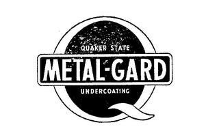 QUAKER STATE Q METAL-GARD UNDERCOATING trademark