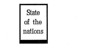 STATE OF THE NATIONS trademark