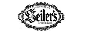 SEILER'S OF NEW ENGLAND CATERERS SINCE 1873 trademark