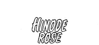 HINODE ROSE trademark