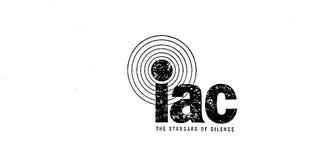 IAC THE STANDARD OF SILENCE trademark