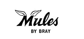 MULES BY BRAY trademark