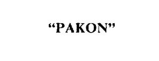 "PAKON" trademark