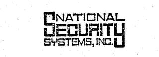 NATIONAL SECURITY SYSTEMS, INC. trademark