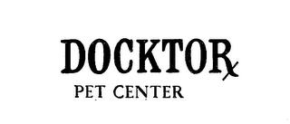 DOCKTOR PET CENTER trademark