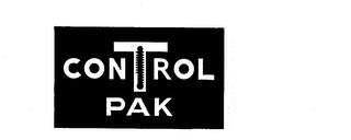 CONTROL PAK trademark