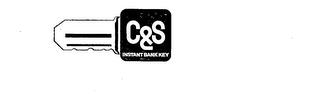 C & S INSTANT BANK KEY trademark