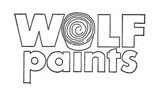 WOLF PAINTS trademark