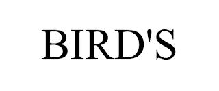 BIRD'S trademark