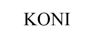 KONI trademark