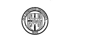 OLD DOMINION UNIVERSITY 1930 trademark